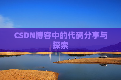 CSDN博客中的代码分享与探索